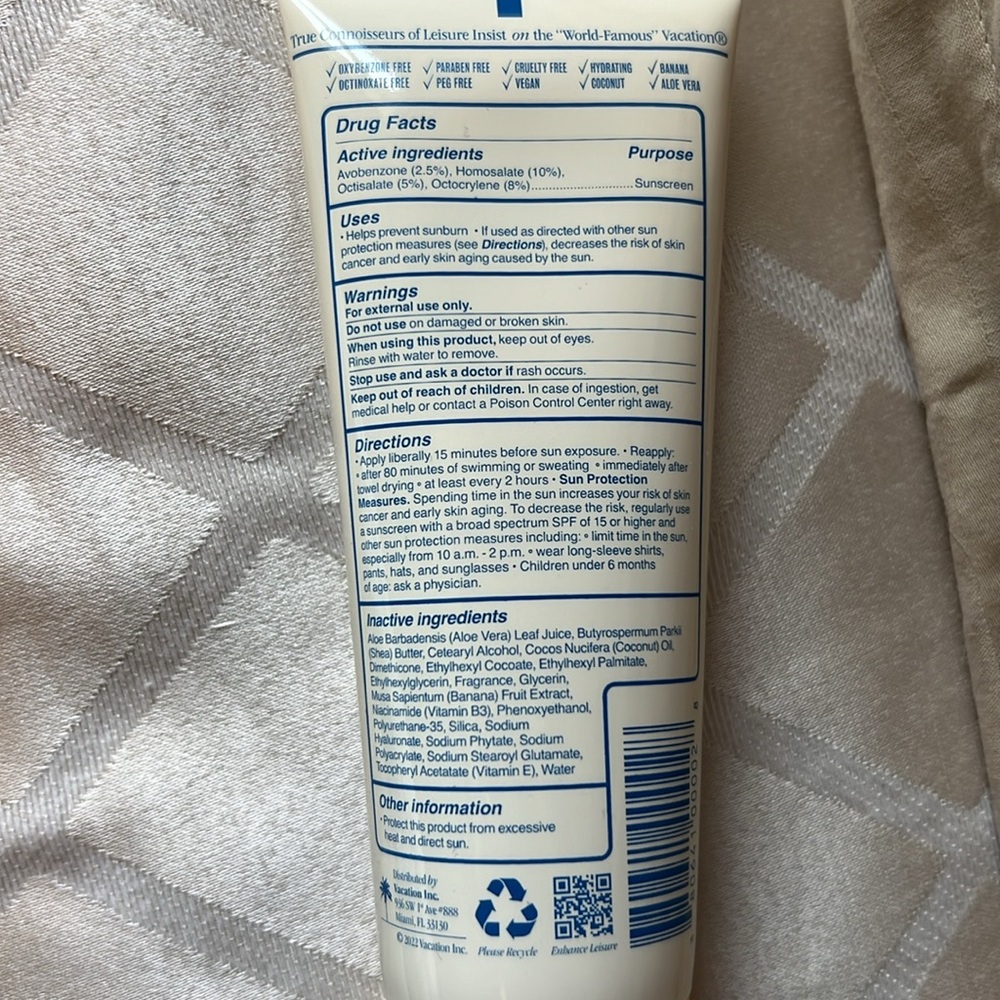 Vacation Lotion - Picture 2 of 3
